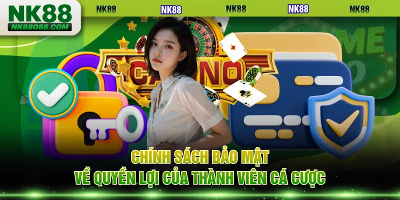 Chính sách bảo mật về quyền lợi của thành viên cá cược